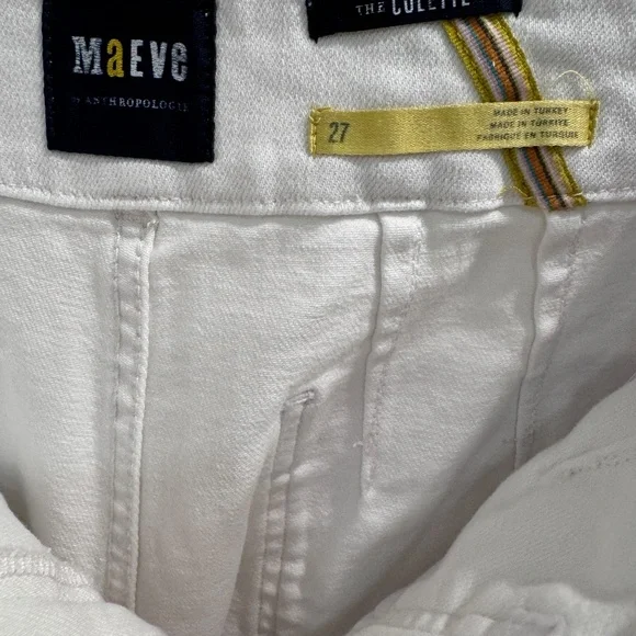 Maeve White Wide Leg Pants - Picture 7 of 7